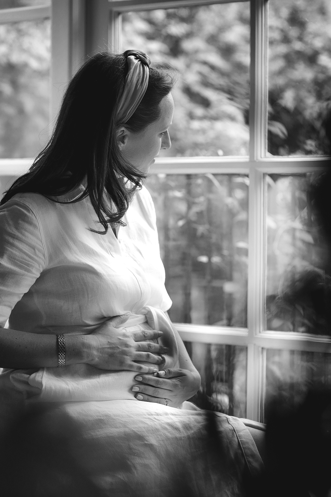 Maternity photo shoot indoors London 3