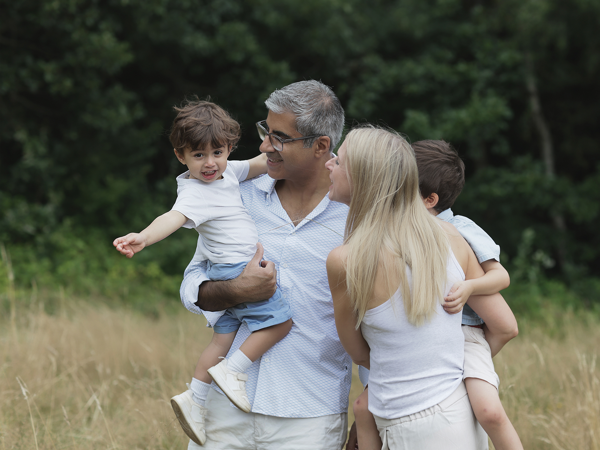 Natural family photography in North London